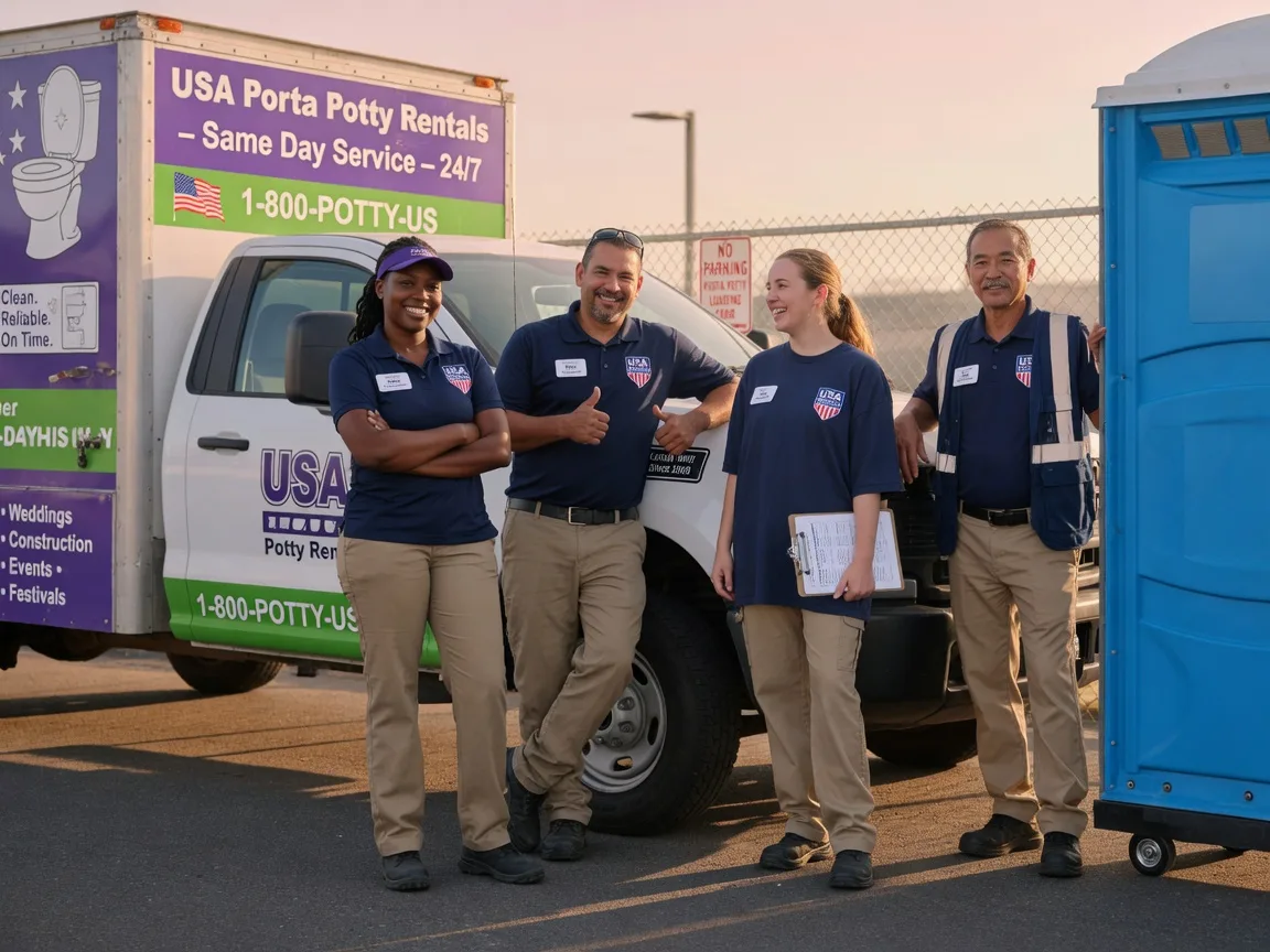 Porta Potty Rental company in Sterling, VA